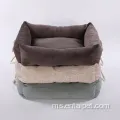 Tempat tidur anjing berkualiti tinggi yang mesra ekonomi yang mesra alam